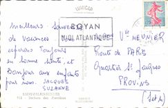 CPM Saint Palais sur Mer Rochers des Pierrieres