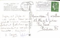 CPM Royan L'Eglise Architecte G Gillet 