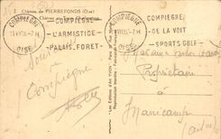 CPA Chateau de Pierrefonds Oise 