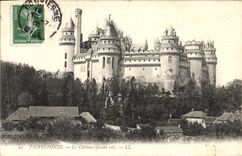 CPA Pierrefonds Le Chateau Facade est 