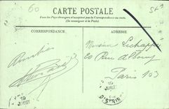 CPA Pierrefonds Le Chateau Facade est 