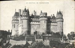 CPA Le Chateau de Pierrefonds 