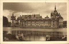 CPA Chateau de Chantilly Les Chateaux le Petit Chateau et la Tour du Tresor 