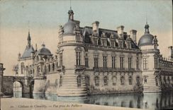 CPA Chateau de Chantilly Vue prise du Parterre 