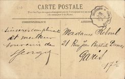 CPA Pierrefonds Le Chateau Partie de la Facade et vue sur la Gare 