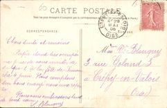 CPA Compiegne Les Ruines de la Tour Jeanne d'Arc 