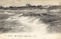 CPA Royan Effet de Vagues 