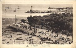 CPA Royan Le Square Botton 
