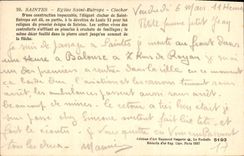 CPA Saintes Eglise Saint Eutrope 