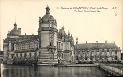 CPA Chateau de Chantilly Cote Nord Ouest 