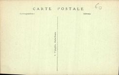 CPA Chateau de Chantilly Cote Nord Ouest 