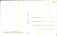 CPA Le Palais de Compiegne Oise Les Appartement de S M I'Imperatrice 