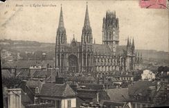 CPA Rouen L'Eglise Saint Ouen 