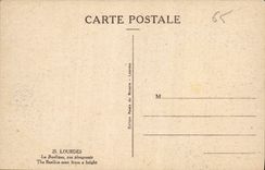 CPA Lourdes La Basilique vue Plongeante 