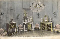 CPA Chateau de Compiegne Cabinet de Toilette de l'Imperatrice 