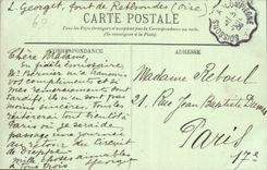 CPA Env de Compiegne Ruines de Saint Pierre en Chastres 