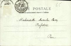 CPA Lourdes Le Chateau Fort 