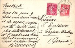 CPA Cauterets Vue generale de la Railiere et Manbourat 