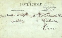 CPA Saint Sauveur La Gorge vue du Pont Napoleon 