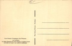 CPA Les Pyrenees La Route Thermale des Eaux Bonnes a Argeles Gazost 