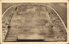 CPA Foret de Compiegne Clairiere de l'Armistice 