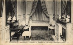 CPA Compiegne Le Chateau Chambre de Dauphin 