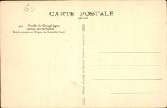 CPA Foret de Compiegne Clairiere de l'Armistice 