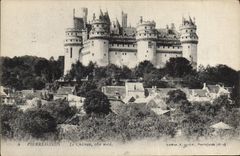 CPA Pierrefonds Le Chateau cote nord 
