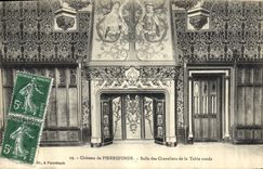 CPA Chateau de Pierrefonds Salle des Chevaliers de la Table ronde 