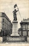 CPA Compiegne Statue Jeanne d'Arc 
