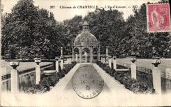 CPA Chateau de Chantilly L'lle d'Amour 