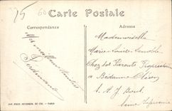 CPA Palais de Compiegne L'Escalier d'Honneur 