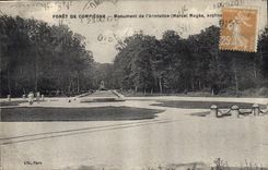 CPA Foret de Compiegne Monument de l'Armistice 