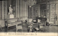 CPA Chateau de Compiegne Salon des Repos 