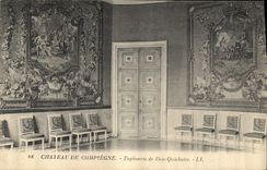 CPA Chateau de Compiegne Tapisserie de Don Quichotte 