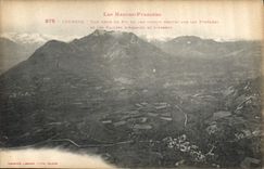 CPA Lourdes Vue prise du Pic du Jer 