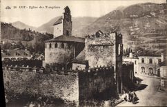 CPA Luz Eglise des Templiers 