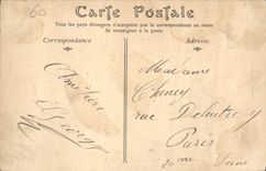 CPA Chateau de Pierrefonds Vue prise de la Route de Compiegne 