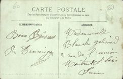 CPA Chateau de Chantilly La Chambre du Prince 