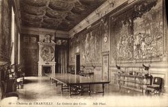 CPA Chateau de Chantilly La Galerie des Cerfs 