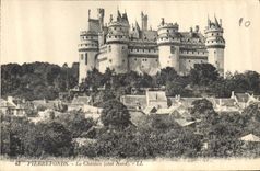 CPA Pierrefonds Le Chateau Cote Nord 