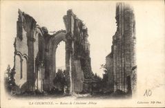 CPA La Couronne Ruines de l'Ancienne Abbaye 