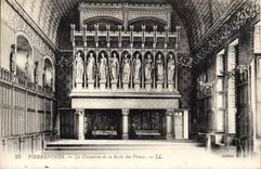 CPA Pierrefonds La Cheminee de la Salle des Preux 