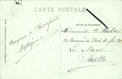 CPA Chateau de Pierrefonds Le Parc aux Cerfs 