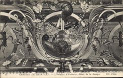 CPA Chateau de Chantilly L'Escalier d'Honneur detail de la Rampe 