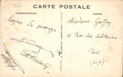 CPA Chateau de Chantilly Facade Ouest 