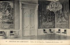 CPA Chateau de Compiegne Salon de la Chapelle Tapisserie de Coriolan 