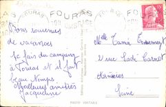 CPA Souvenir de Fouras