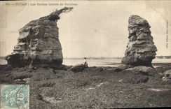 CPA Royan Les Roches Isolees de Vallieres 