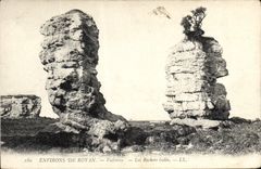 CPA Environs de Royan Vallieres Les Rochers isoles 